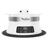 Image de Cuiseur MOULINEX VJ504010R steam up blanc inox 8 programmes automatiques en occasion ou reconditionné