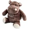 Image de Hippopotame en peluche marron (14 cm)