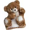 Image de Doudou Histoire d'Ours marionnette en peluche 25 cm