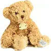 Image de Histoire d'Ours HO2873 Ours en peluche vintage, 27 cm, couleur or, idéal pour les câlins et les jeux