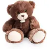 Image de Ours en peluche - Ours Bellydou - Marron (40 cm)