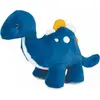 Image de Doudou Histoire d'Ours Peluche dinosaure bleu 40 cm