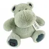 Image de Histoire D'Ours peluche hippo amande - 25 cm