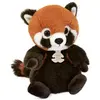Image de Histoire D'Ours Peluche panda roux - Les doux stretch -18 cm HO3273