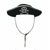 Image de Chapeau pirate feutre noir