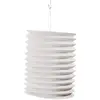 Image de Lampion cylindre Blanc, 16cm
