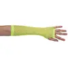 Image de Gants mitaines longues fluo jaunes