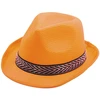 Image de Chapeau Borsalino Orange Fluo - Adulte