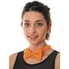 Image de Noeud papillon orange fluo adulte