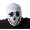 Image de Cagoule Halloween TÃªte de mort blanche