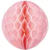 Image de Boule alvéolée rose 20 cm