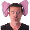 Image de Serre-tÃªte oreilles d'Ã©lÃ©phant velours