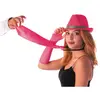 Image de Cravate satin rose adulte