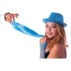 Image de Cravate fluo bleue adulte