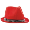 Image de Chapeau Borsalino Rouge - Adulte