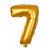 Image de Ballon mylar 100cm CHIFFRE 7, Or