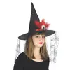 Image de Chapeau de sorciÃ¨re noir avec clown horreur
