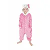 Image de DÃ©guisement Kigurumi chat rose 7/9 ans