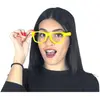 Image de Lunettes nÃ©on Jaunes sans verre
