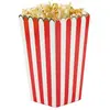 Image de Sachet de 8 Boites Ã  pop-corn Rouge et blanc, cinÃ©ma