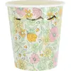 Image de Sachet de 8 gobelets festonnÃ©es 20 cl Shabby
