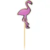 Image de Sachet de 10 pics Ã  cocktail Flamant Rose 10cm