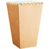 Image de Sachet de 8 Boites Ã  pop-corn Kraft et Or