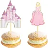 Image de Sachet de 10 pics Ã  cocktail ChÃ¢teau de princesse