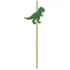 Image de Lot 10 pailles carton Dino