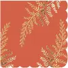Image de Sachet de 16 serviettes Terracotta
