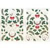 Image de Planches de 45 stickers Houx de Noel (14,8x21cm)