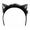 Image de Serre-tÃªte black Cat irisÃ©