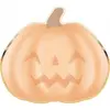 Image de Paquet de 8 Assiettes CITROUILLE Halloween pastel en carton 23cm