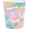 Image de Sachet de 8 Gobelets annÃ©es 90's