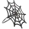 Image de Rond de serviette mÃ©tal Toile d'araignÃ©e