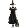 Image de DÃ©guisement Robe de bal noire sorciÃ¨re chic 13-15 ans