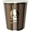 Image de Sachet de 8 gobelets tonneau pirate