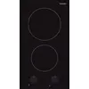 Image de Domino vitrocéramique 29cm 2 foyers noir - Telefunken - TK2VM -