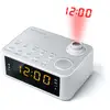 Image de Muse M-178 PW Horloge Numérique Argent, Blanc - Neuf