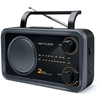 Image de Muse M-06DS Radio portable Analogique Noir, Gris - Neuf