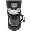 Image de Muse MS-220BC - Cafetière à filtre Muse, 1,4 L, noir/laiton