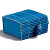 Image de Sachet de 2 Coffres bambou, Turquoise