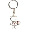 Image de Sachet de 2 porte-clés métal, basketteur pour Garçon