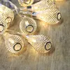 Image de Guirlande Lumineuse Bulbes Métalliques Argent