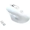 Image de Souris sans fil     Omega   Récepteur Bluetooth et 2,4 GHz   Blanche   Clics silencieux   Précision réglable