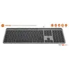 Image de Clavier Mobility Lab KP450W noir gris