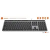 Image de Clavier sans fil - Touches plates - KP450W - AZERTY - FR - Multi-connexions - Noir - Neuf