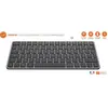 Image de Tastatur Mobility Lab KP430W Mini Grau