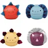 Image de Little Big Friends Dooballs 4 balles en peluche Dino | Plastique