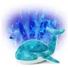 Image de Little Big Friends Veilleuse musicale Baleine Tranquille - Bleu - Rechargeable